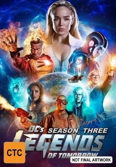 DC's Legends Of Tomorrow : Season 3 (DVD, 2018, 4-Disc Set)