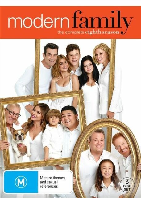 Modern Family : Season 8 DVD, 2017, 3-Disc Set R4
