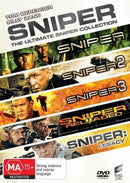 Sniper (1993) 1, 2, 3 + Reloaded + Legacy DVD R4 New Sealed