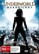 Underworld Quadrilogy DVD R4 Evolution, Rise of the Lycans, Awakening New sealed
