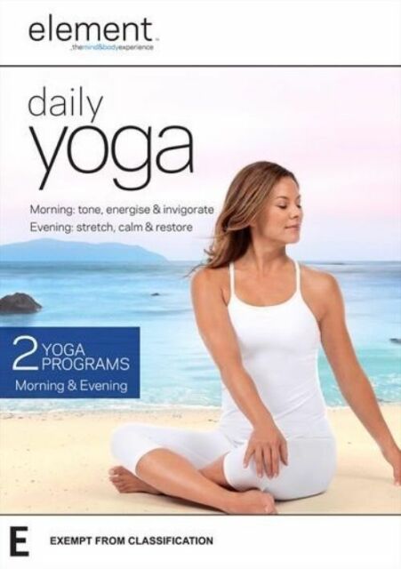 Element: Daily Yoga DVD R4 New & Sealed "sale"