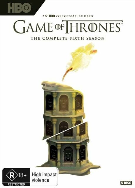 Game Of Thrones : Season 6 (DVD, 2018, 5-Disc Set)