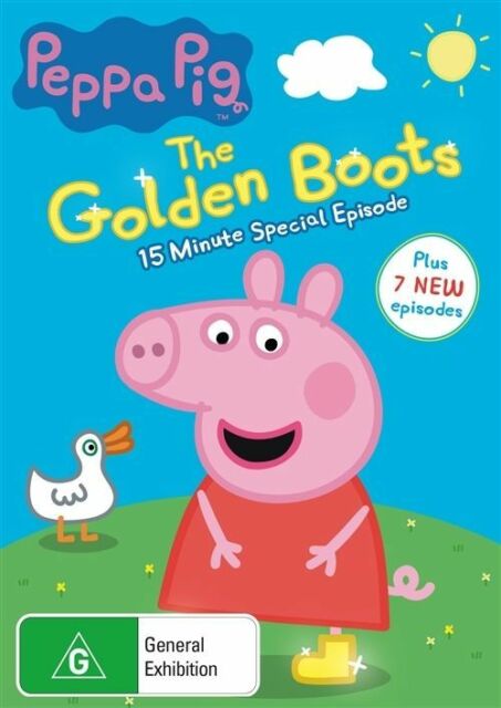 Peppa Pig The Golden Boots DVD R4