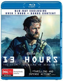 The 13 Hours Secret Soldiers Of Benghazi Blu-ray 2016 New Sealed RB