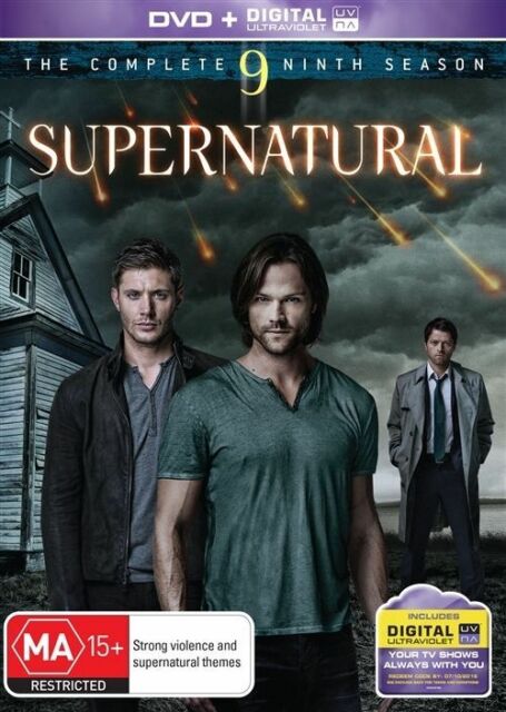 Supernatural : Season 9 DVD, 2014, 6-Disc Set R4 New Sealed