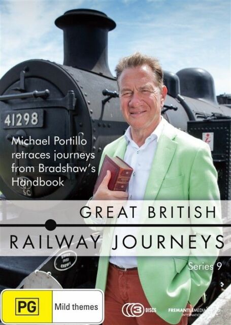 Great British Railway Journeys : Series 9 (DVD, 2018, 3-Disc Set) R4