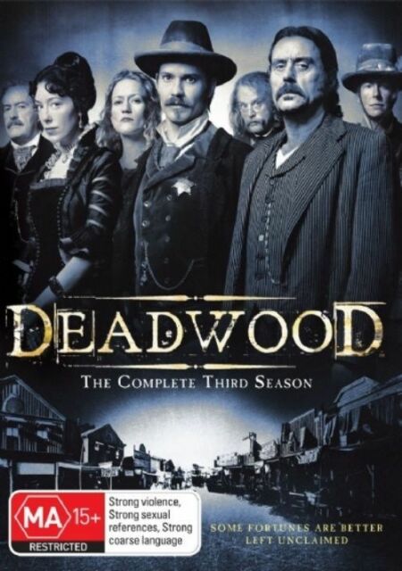 Deadwood: Season 3 DVD Region 4/Aus New & Sealed