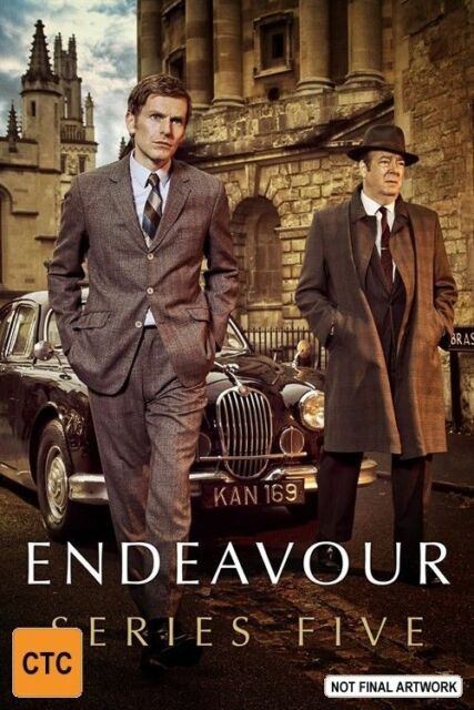 Endeavour : Series 5 (DVD, 2018, 3-Disc Set)