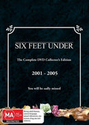 Six Feet Under Complete Season Series 1, 2, 3, 4 & 5 DVD Box Set R4 New Sealed