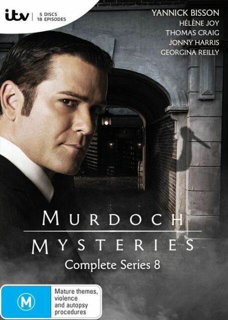 Murdoch Mysteries : Season 8 DVD, 2015, 5-Disc Set R4 New Sealed