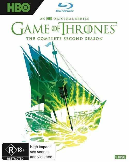 Game of Throne Season Series 2 blu ray RB New Sealed