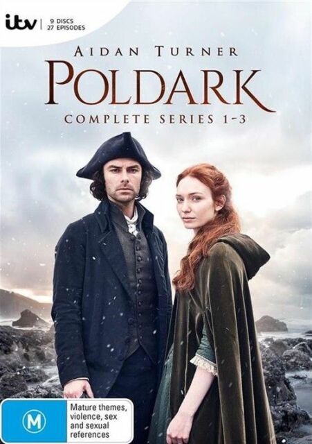 Poldark : Series 1, 2 & 3 DVD Box Set 2017, 9-Disc Set R4