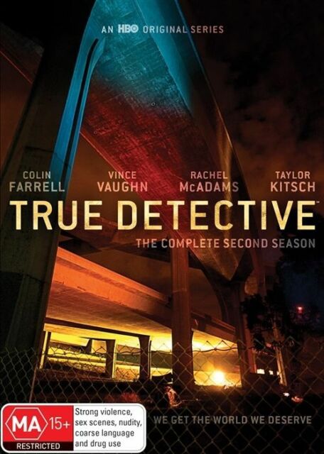 True Detective : Season 2 DVD, 2016, 3-Disc Set R4 New Sealed