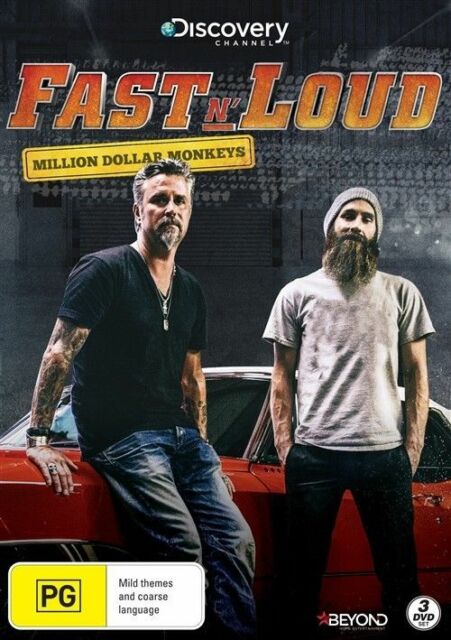 Fast N' Loud - Million Dollar Monkeys (DVD, 2017, 3-Disc Set)