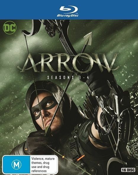 ARROW Complete The complete Season Series 1, 2, 3 & 4 Blu ray Box Set RB New