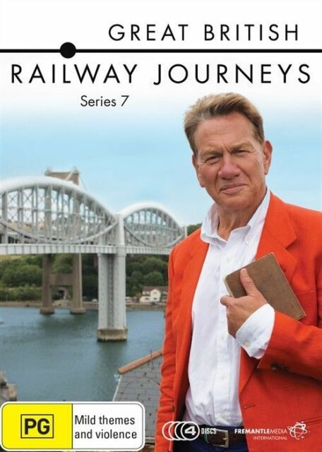 Great British Railway Journeys : Series 7 (DVD, 2017, 4-Disc Set)
