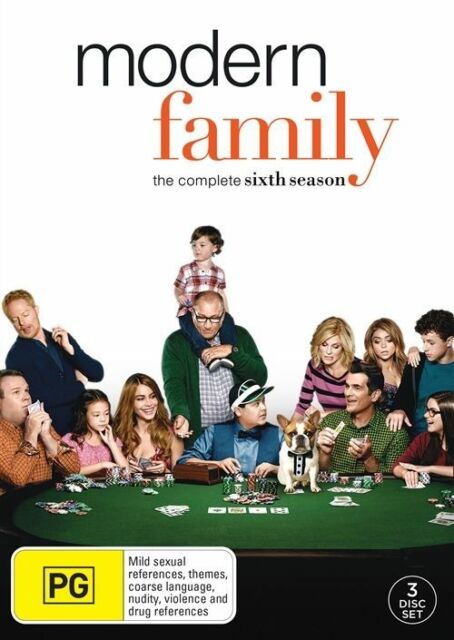 Modern Family : Season 6 (DVD, 2015, 3-Disc Set)
