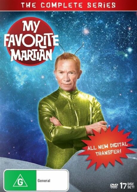 My Favorite Martian Complete season series 1, 2 & 3 DVD Box Set 2017 R4