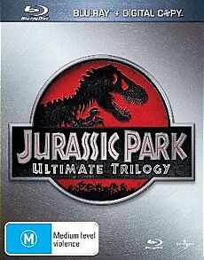 Jurassic Park Ultimate Trilogy Blu-ray The Lost World Jurassic Park III RB/Aus