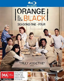Orange Is The New Black The complete Series Season 1+2+3+4 Blu ray Box Set RB