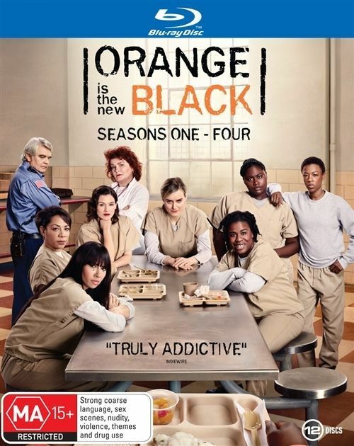 Orange Is The New Black The complete Series Season 1+2+3+4 Blu ray Box Set RB