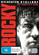 ROCKY THE UNDISPUTED COLLECTION 6 DISC BOX SET 1+ 2 +3 +4 +5 + Balboa R4