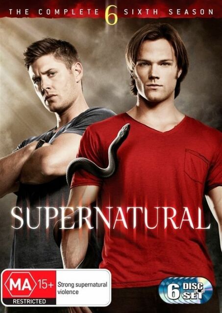 Supernatural : Series Season 6 DVD, 2011, 6-Disc Set R4 New