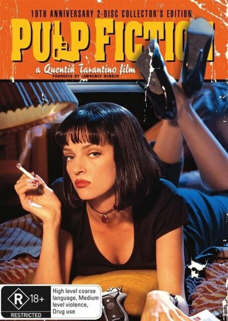 Pulp Fiction DVD, 2005, 2-Disc Set R4 10TH ANNIVERSARY Edition