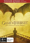 Game Of Thrones : Season 5 DVD, 2016, 5-Disc Set R4 New & Sealed