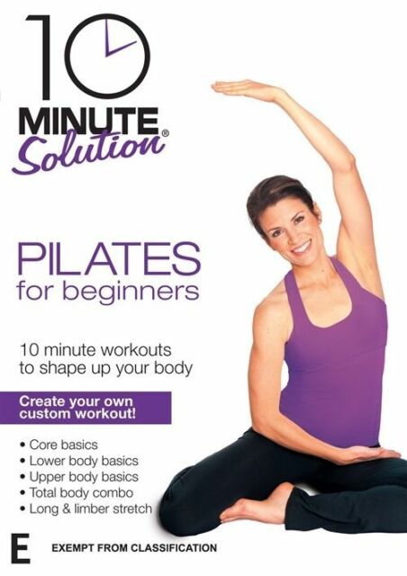 10 Minute Solution - Pilates For Beginners DVD R4 New Sealed