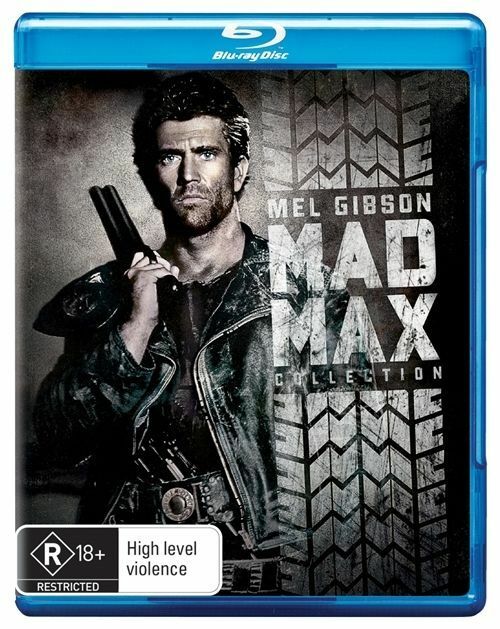 Mad Max Trilogy Mad Max, Mad Max 2 & Mad Max Beyond the Thunderdome blu ray RB