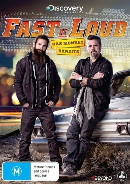 Fast N' Loud - Gas Monkey Bandits DVD, 2015, 2-Disc Set R4