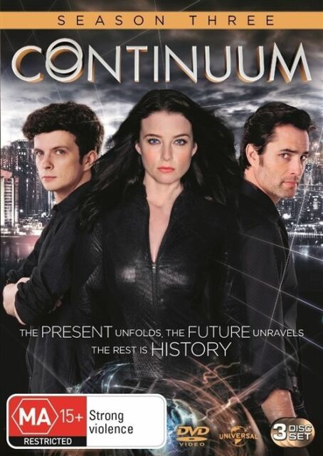 Continuum : Series 3 DVD, 2014, 3-Disc Set R4 New Sealed