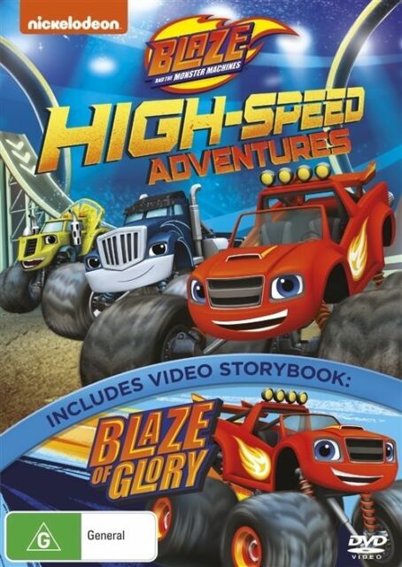 Blaze And The Monster Machines - High-Speed Adventures (DVD, 2016) R4