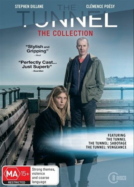 The Tunnel The complete Collection (DVD, 2018, 8-Disc Set) R4