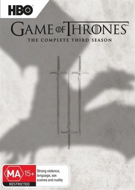 Game of Thrones - Complete Series Season 3 DVD Box Set R4 New & Sealed