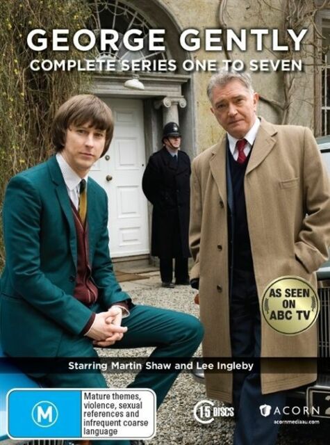 Inspector George Gently: Series 1, 2, 3, 4, 5, 6 & 7 DVD Box Set R4 New