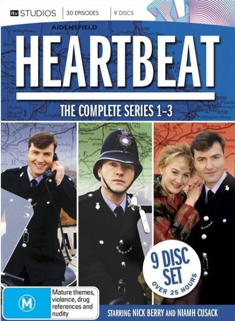 Heartbeat Season Series 1, 2 & 3 DVD Box Set R4 New Sealed