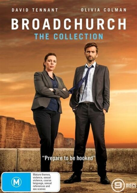 Broadchurch The complete season series 1, 2 & 3 DVD Box Set 2017, 9-Disc Set R4