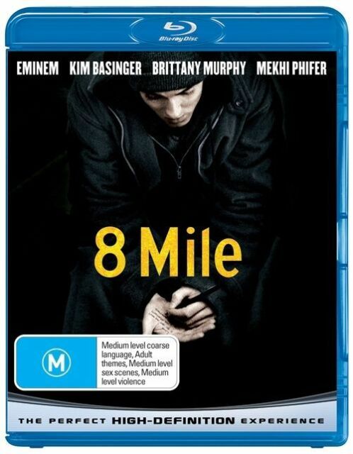 8 MILE Blu ray BRAND NEW Eminem RB