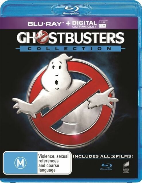 Ghostbusters / Ghostbusters II / Ghostbusters 2016 Blu-ray RB 3-Disc Set New