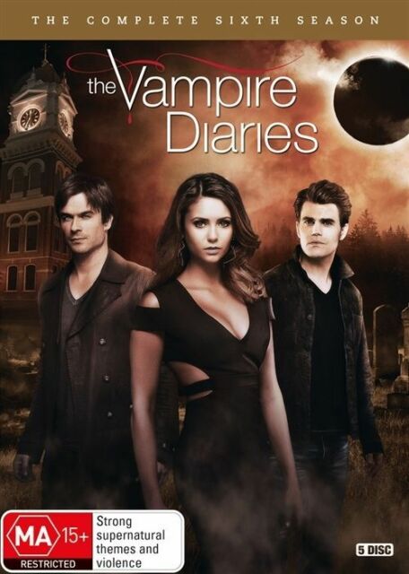 Vampire Diaries : Season Series 6 DVD, 2015, 5-Disc Set R4 New Sealed