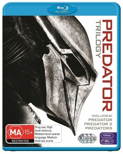 Predator Trilogy 1 2 3 BLU-RAY Region B/Aust Predators Collectors New