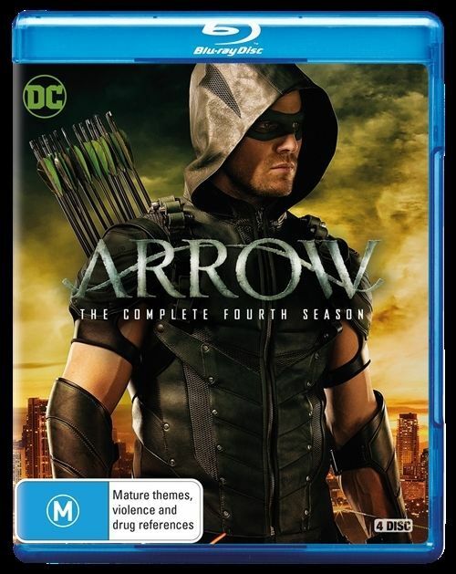 Arrow : Season 4 (Blu-ray, 2016, 4-Disc Set) RB