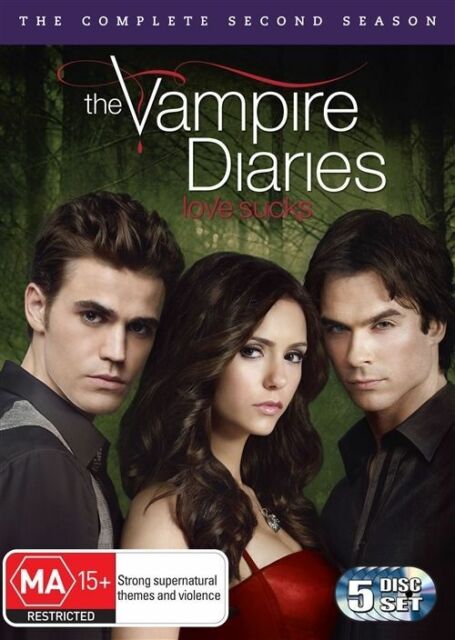 Vampire Diaries : Season 2 (DVD, 2011, 5-Disc Set) R4