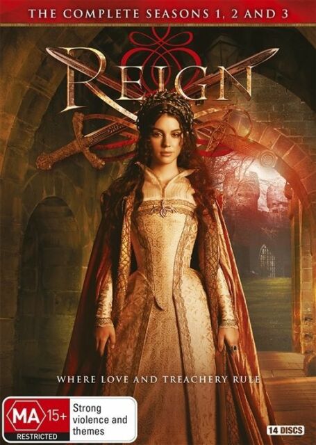 Reign The Complete Series Season 1, 2 & 3 DVD Box Set 2016 14-Disc Set R4