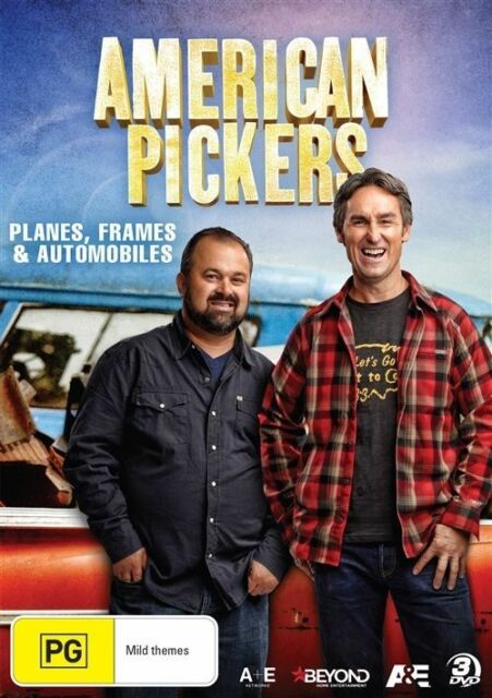 American Pickers - Planes, Frames And Automobiles (DVD, 2017, 3-Disc Set)