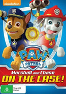 Paw Patrol: Marshall And Chase On The Case DVD Region 4 New Sealed