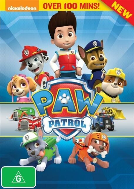 Paw Patrol Nickelodeon DVD Region 4 New & Sealed 10 episodes "sale"