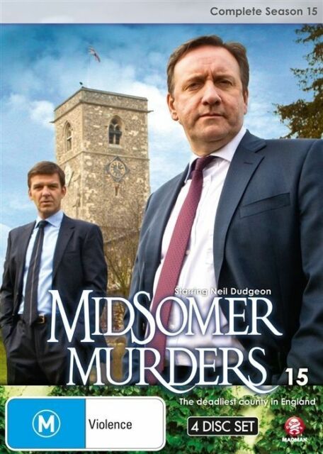 Midsomer Murders : Season Series 15 DVD 2016 4-Disc Set R4